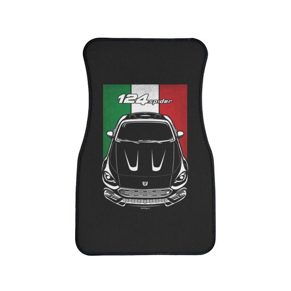 Abarth 124 Spider 2017-2020 Car Mat - Italy Flag Floor Mats Front Carpet Floor Mats by Auto Art Apparel