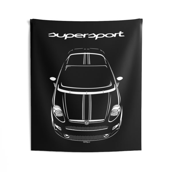 Abarth Punto SuperSport Tapestry 50 x 60 inch by Auto Art Apparel