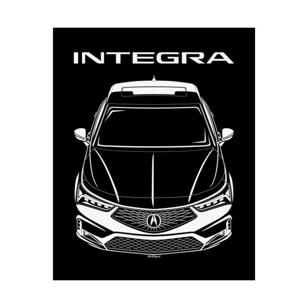 Acura Integra 2023-2024 Poster 16 x 20 inch by Auto Art Apparel