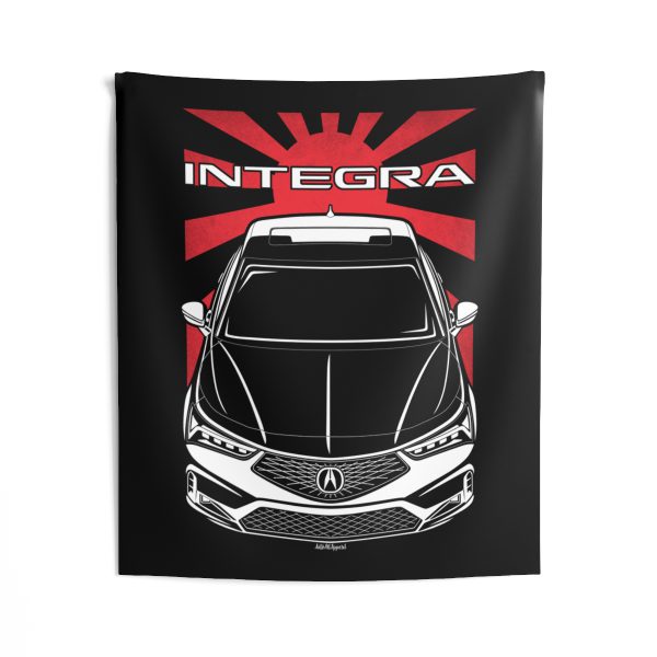 Acura Integra 2023-2024 Tapestry - JDM Wall Art 50 x 60 inch by Auto Art Apparel