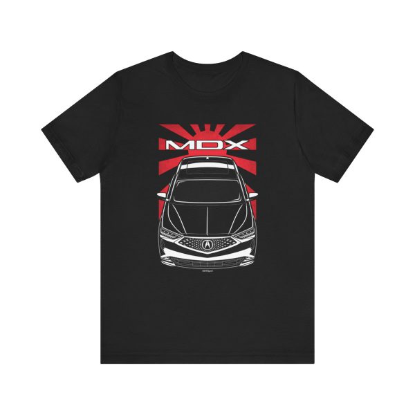 Acura MDX 2022-2024 T-shirt - JDM Shirt Black by Auto Art Apparel
