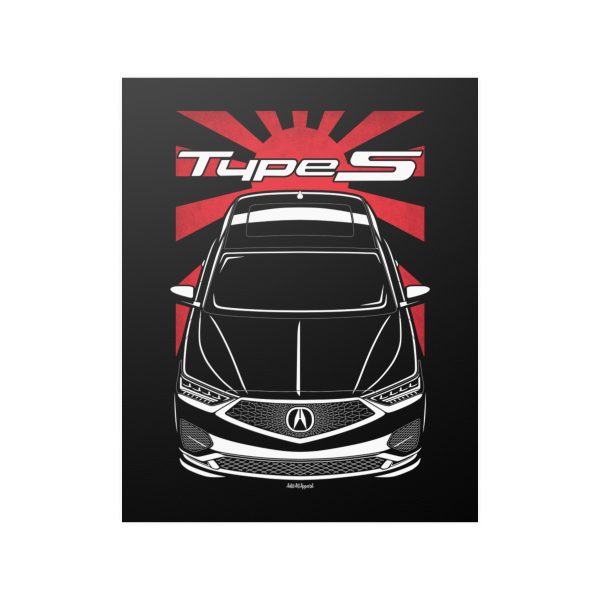Acura MDX Type S 2022-2024 Poster - JDM Print 16 x 20 inch by Auto Art Apparel