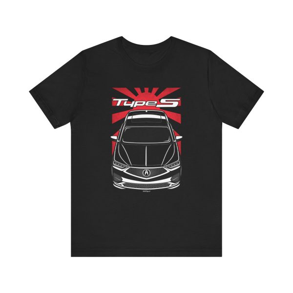 Acura MDX Type S 2022-2024 T-shirt - JDM Shirt Black by Auto Art Apparel