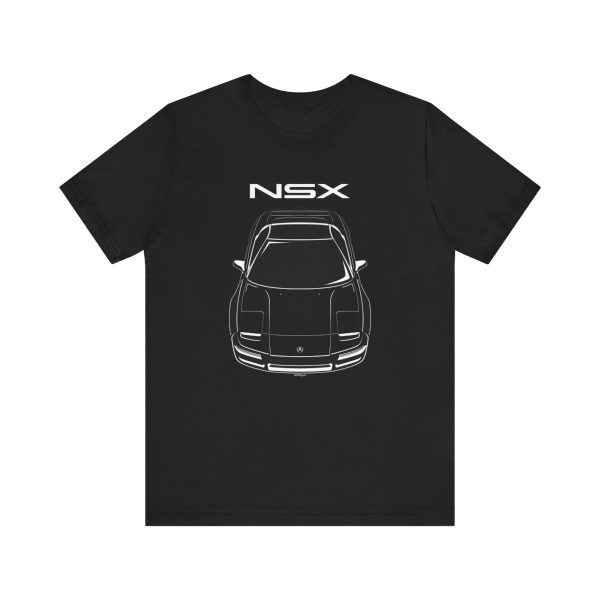 Acura NSX 1991-1997 T-shirt Black by Auto Art Apparel