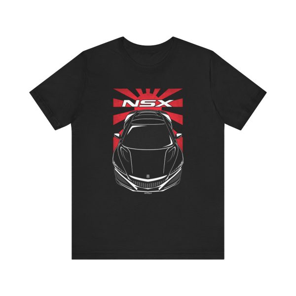 Acura NSX 2016-2021 T-shirt - JDM Shirt Black by Auto Art Apparel