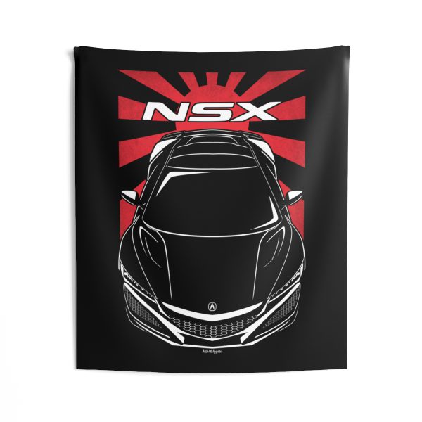Acura NSX 2016-2021 Tapestry - JDM Wall Art 50 x 60 inch by Auto Art Apparel