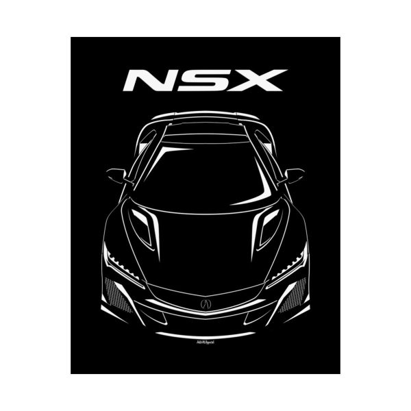 Acura NSX Type S 2022-2023 Poster 16 x 20 inch by Auto Art Apparel