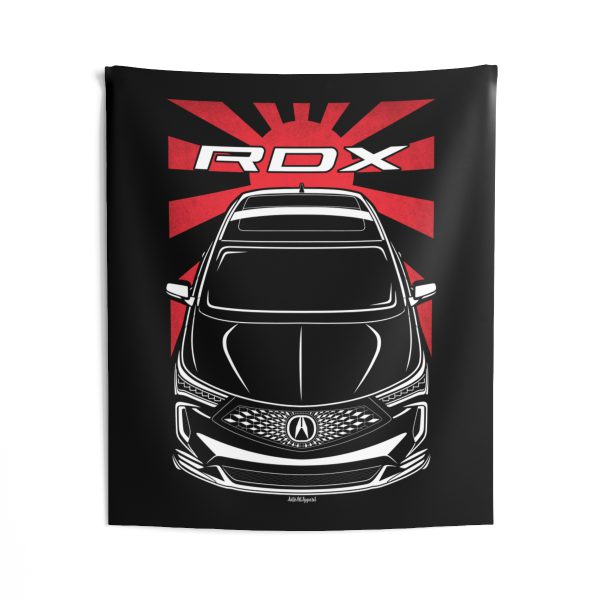 Acura RDX 2022-2024 Tapestry - JDM Wall Art 50 x 60 inch by Auto Art Apparel
