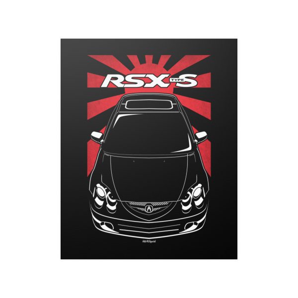 Acura RSX Type S 2002-2006 Poster - JDM Print 16 x 20 inch by Auto Art Apparel