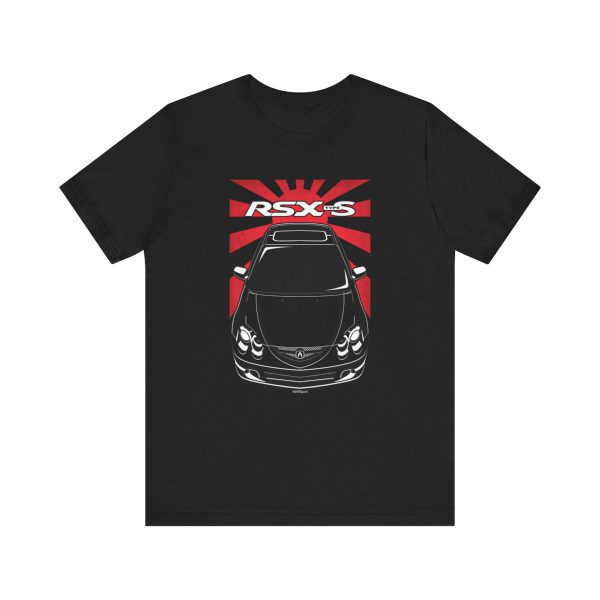 Acura RSX Type S 2002-2006 T-shirt - JDM Shirt Black by Auto Art Apparel