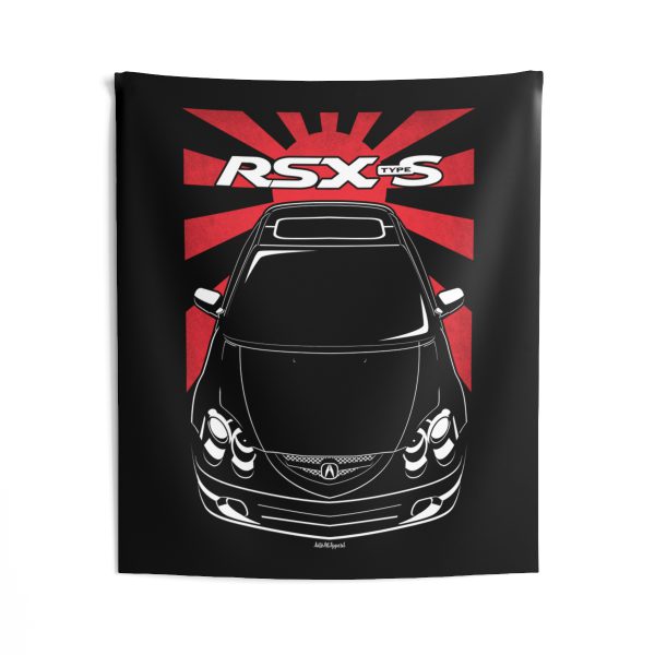 Acura RSX Type S 2002-2006 Tapestry - JDM Wall Art 50 x 60 inch by Auto Art Apparel