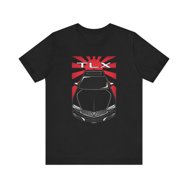 Acura TLX 2020-2022 T-shirt - JDM Shirt Black by Auto Art Apparel