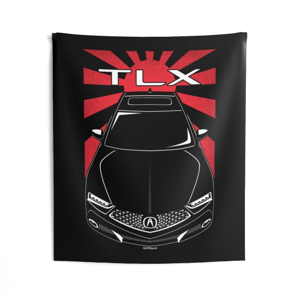 Acura TLX 2020-2022 Tapestry - JDM Wall Art 50 x 60 inch by Auto Art Apparel