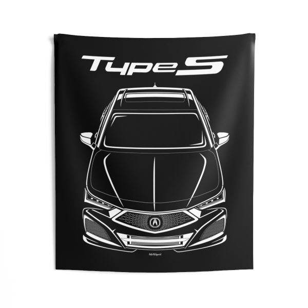 Acura TLX Type S 2021-2023 Tapestry 50 x 60 inch by Auto Art Apparel