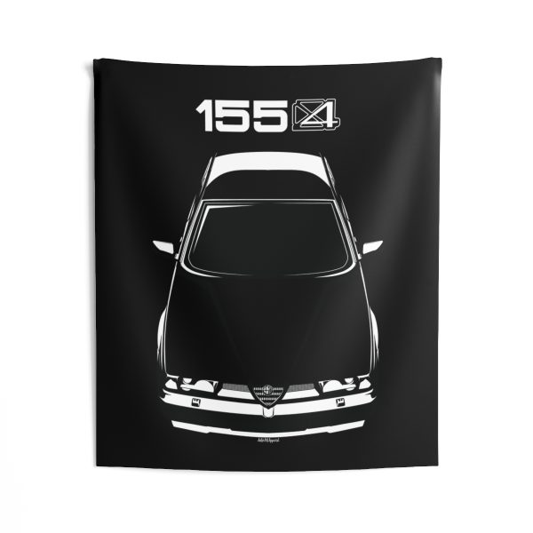 Alfa Romeo 155 Q4 Tapestry 50 x 60 inch by Auto Art Apparel