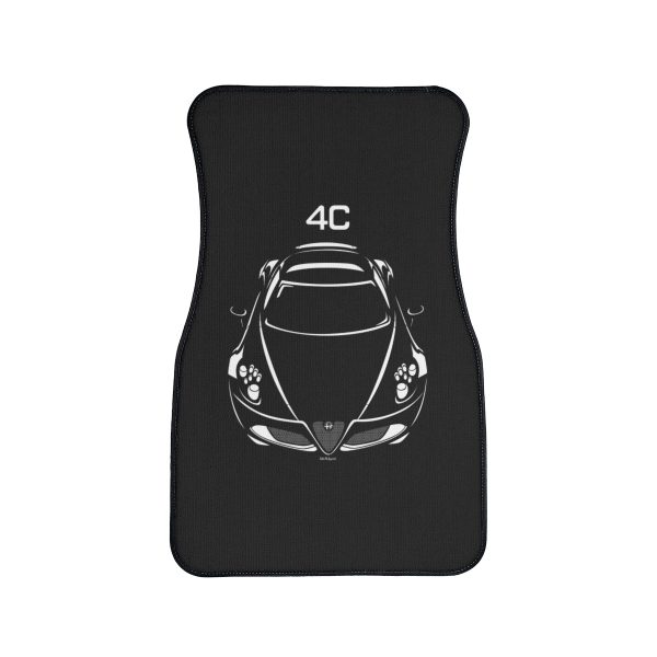 Alfa Romeo 4C Car Mat Front Carpet Floor Mats by Auto Art Apparel