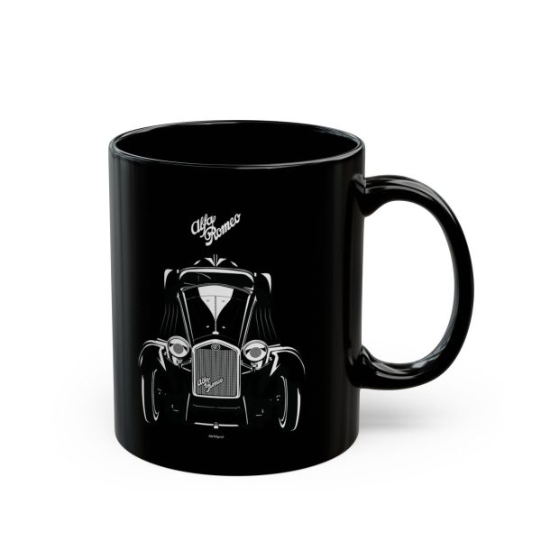 Alfa Romeo 8C 2300 Spider Mug 11 oz by Auto Art Apparel