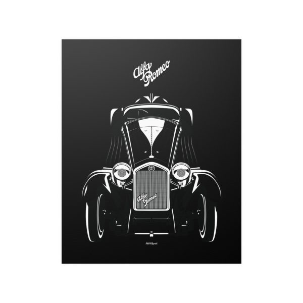 Alfa Romeo 8C 2300 Spider Poster 16 x 20 inch by Auto Art Apparel