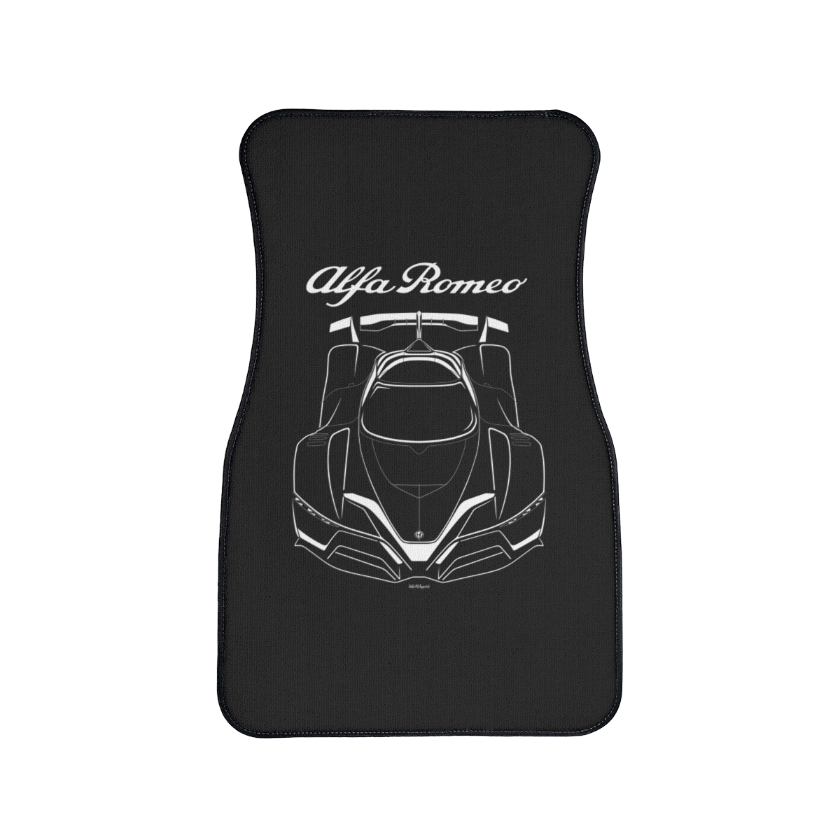 Alfa Romeo 8C R Tazio Car Mat Front Carpet Floor Mats by Auto Art Apparel