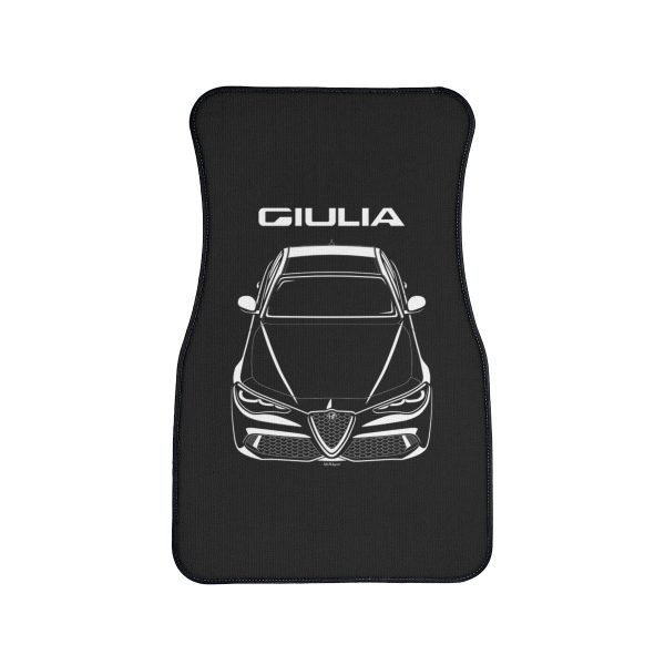 Alfa Romeo Giulia 2023-2024 Car Mat Front Carpet Floor Mats by Auto Art Apparel