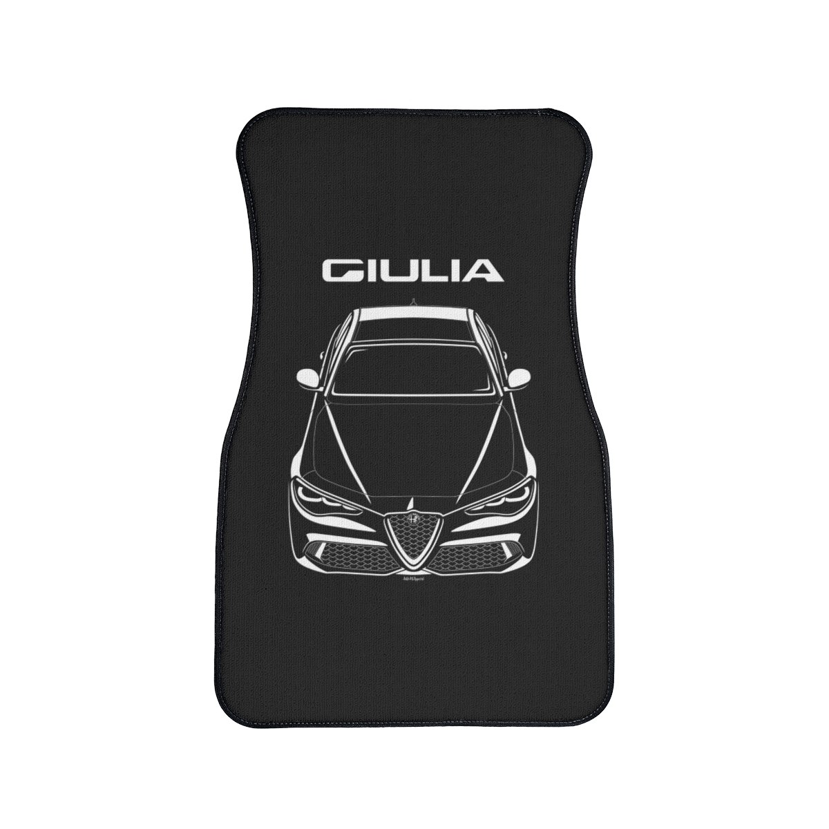 Alfa Romeo Giulia 2023-2024 Car Mat Front Carpet Floor Mats by Auto Art Apparel
