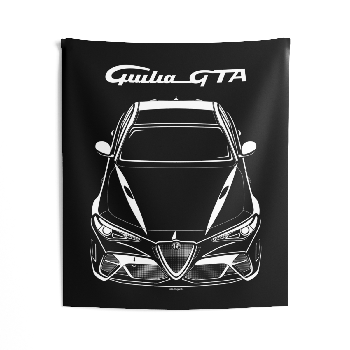 Alfa Romeo Giulia GTA Tapestry 50 x 60 inch by Auto Art Apparel