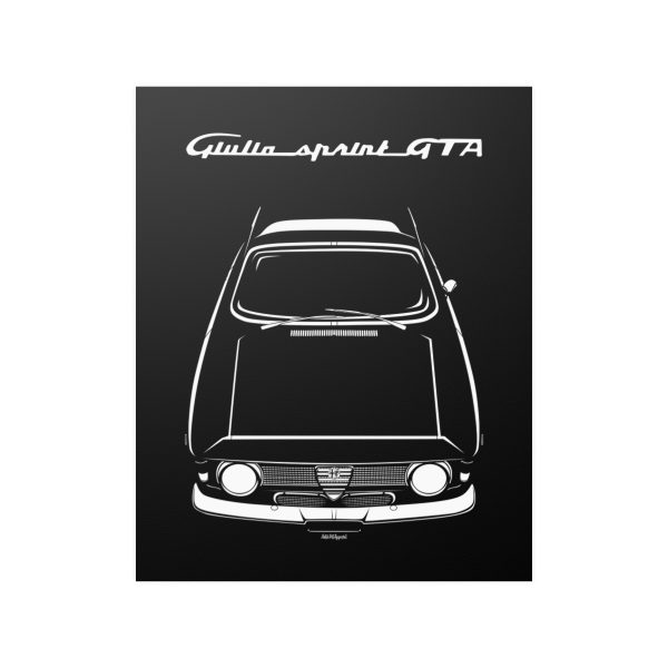 Alfa Romeo Giulia Sprint GTA Stradale Poster 16 x 20 inch by Auto Art Apparel