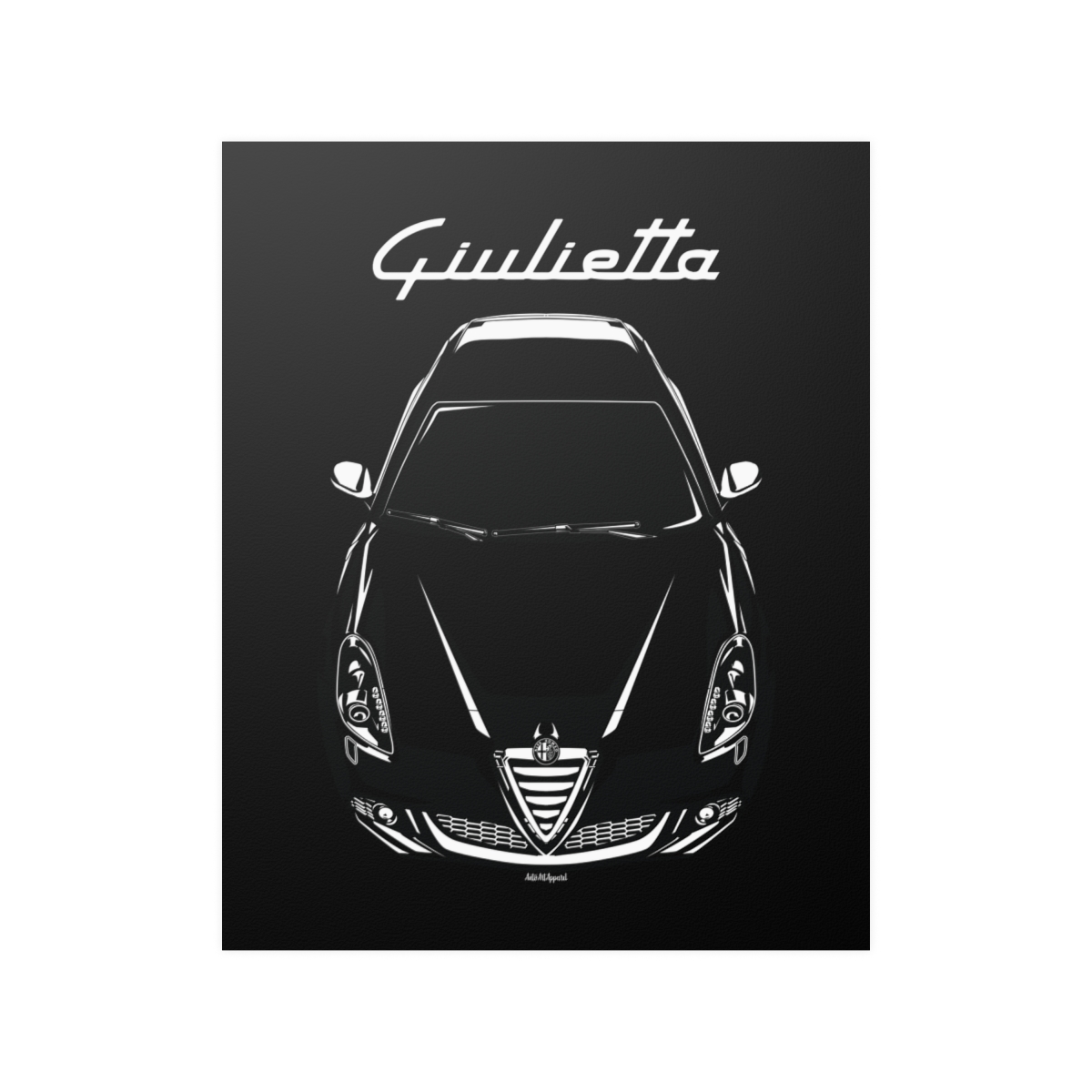 Alfa Romeo Giulietta 2011-2012 Poster 16 x 20 inch by Auto Art Apparel