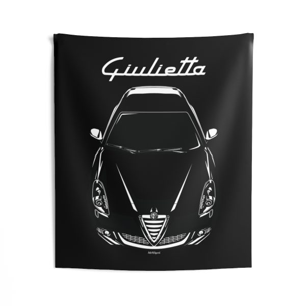 Alfa Romeo Giulietta 2011-2012 Tapestry 50 x 60 inch by Auto Art Apparel