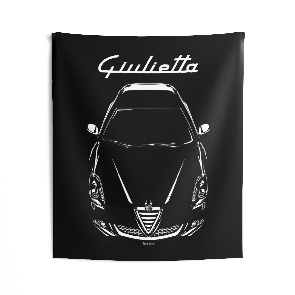 Alfa Romeo Giulietta 2011-2012 Tapestry 50 x 60 inch by Auto Art Apparel