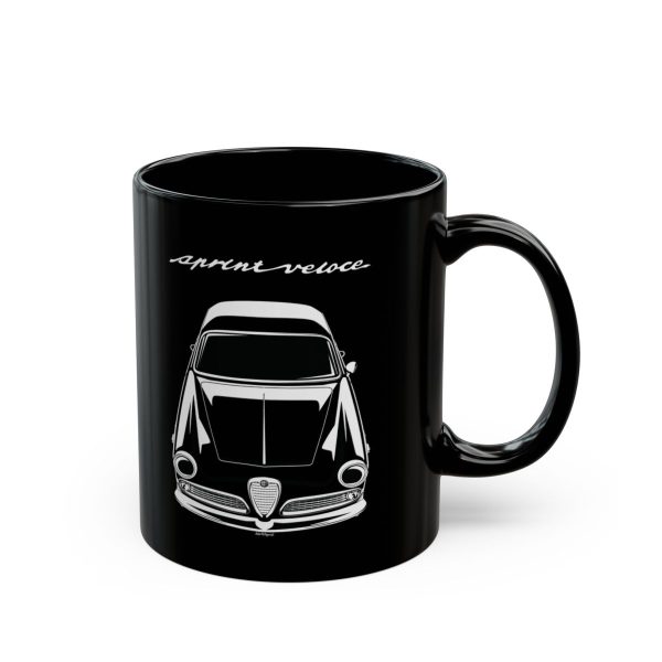 Alfa Romeo Giulietta Sprint Veloce 1954-1958 Mug 11 oz by Auto Art Apparel