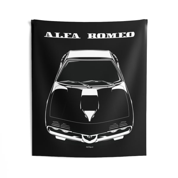 Alfa Romeo Montreal Tapestry 50 x 60 inch by Auto Art Apparel