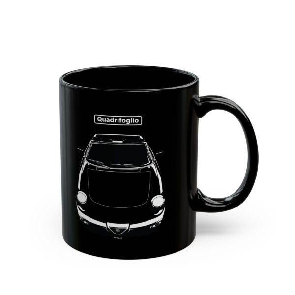 Alfa Romeo Quadrifoglio Mug 11 oz by Auto Art Apparel