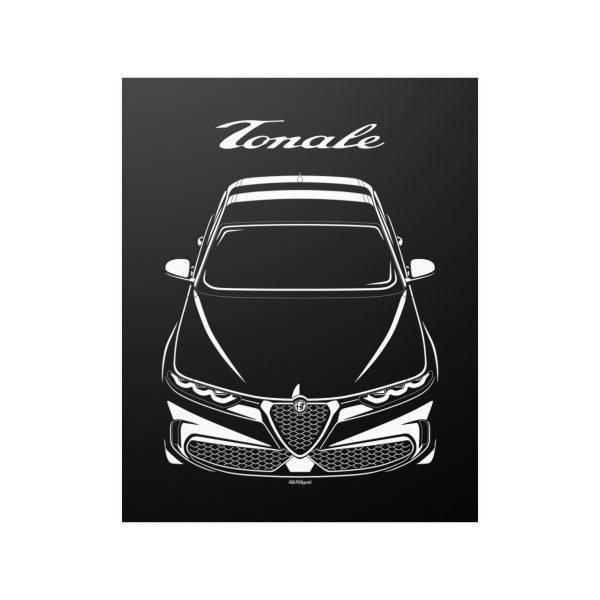 Alfa Romeo Tonale Poster 16 x 20 inch by Auto Art Apparel