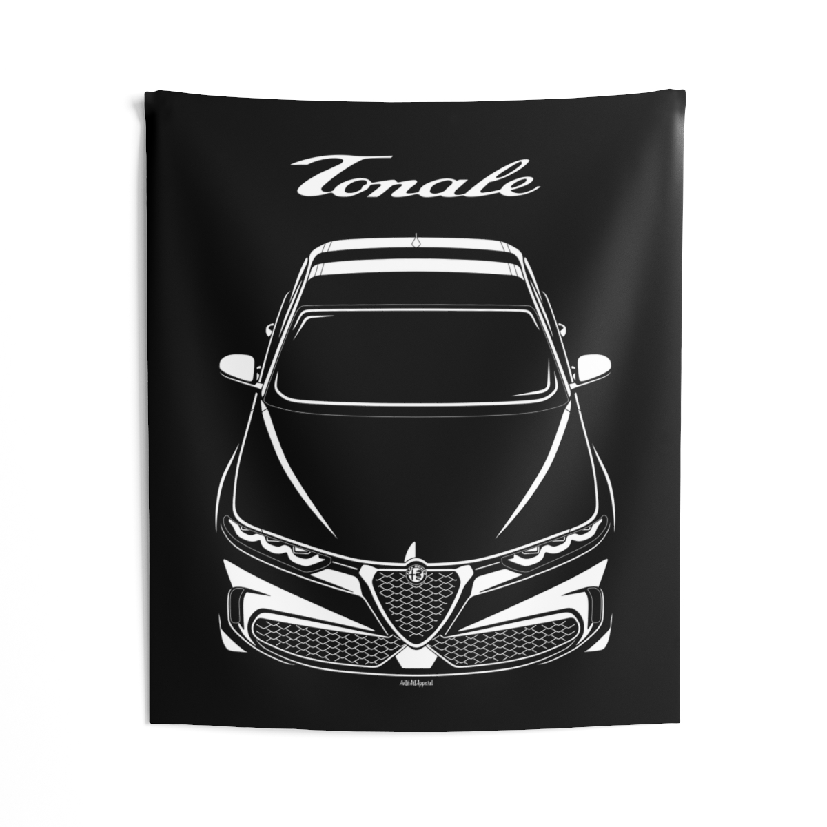 Alfa Romeo Tonale Tapestry 50 x 60 inch by Auto Art Apparel