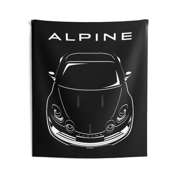 Alpaine A110 2017-2024 Tapestry 50 x 60 inch by Auto Art Apparel