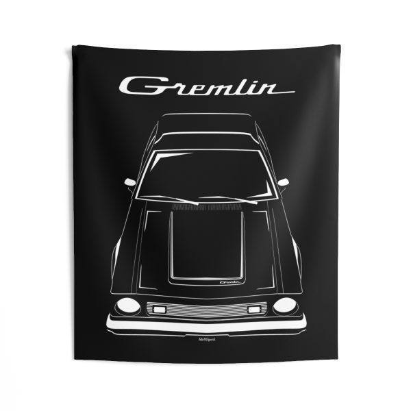 AMC Gremlin Tapestry 50 x 60 inch by Auto Art Apparel