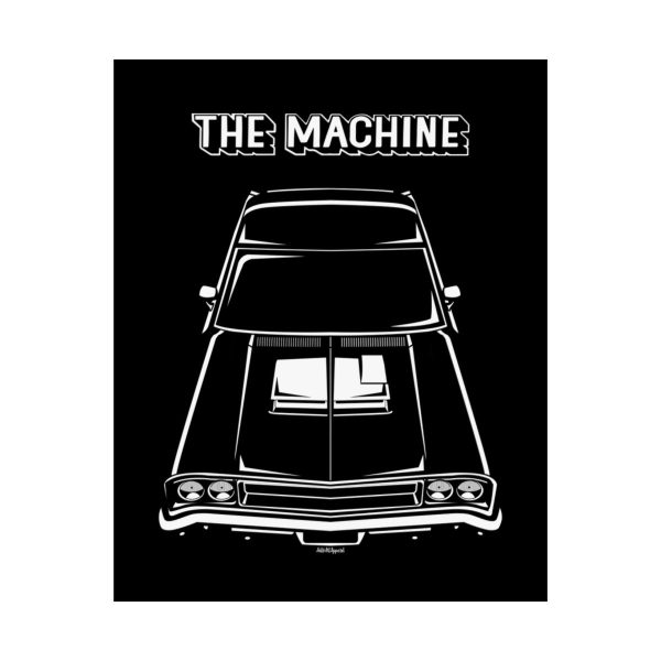AMC Rebel The Machine 1970 Poster 16 x 20 inch by Auto Art Apparel
