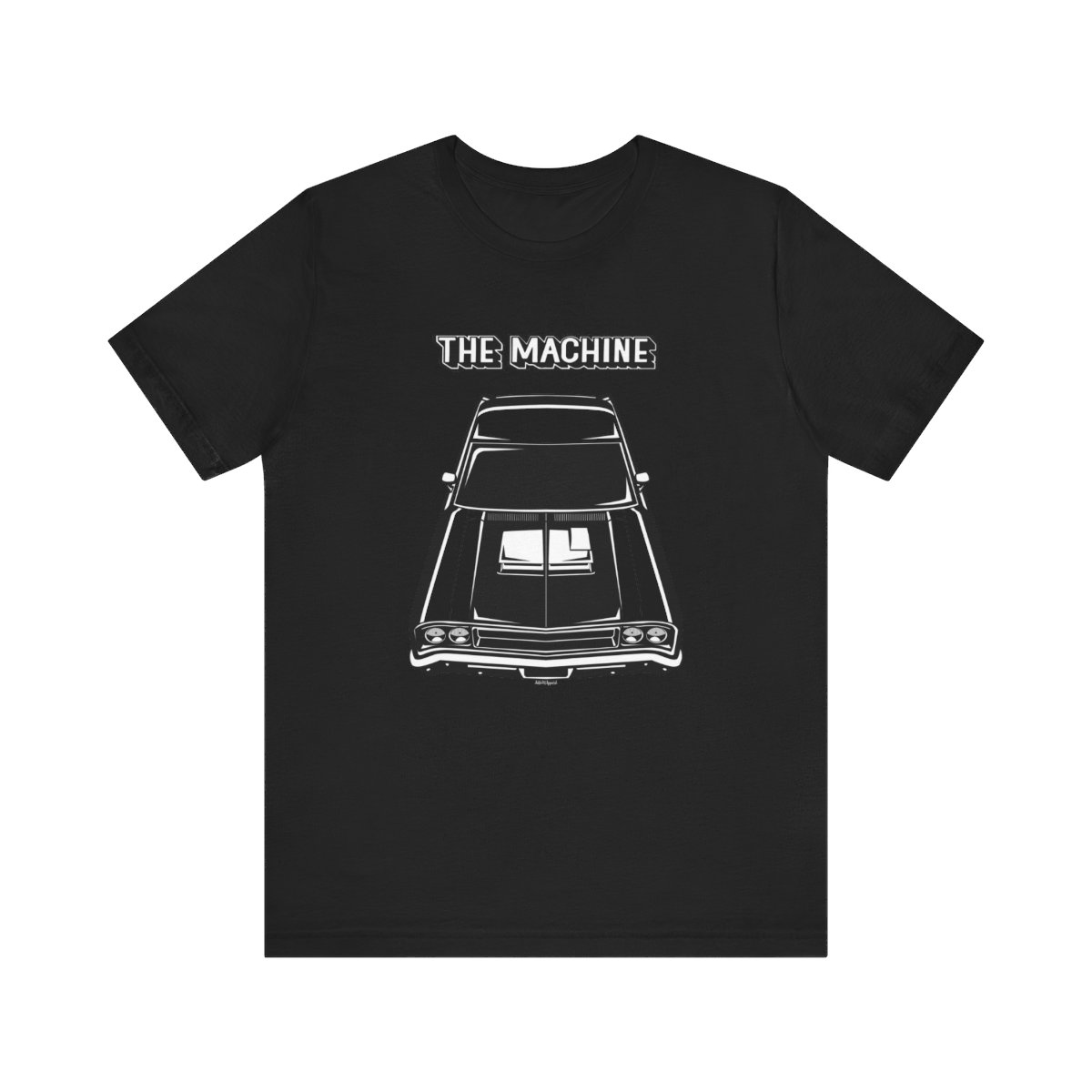AMC Rebel The Machine 1970 T-shirt Black by Auto Art Apparel