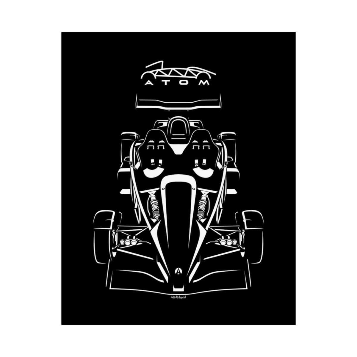 Ariel Atom 500 V8 Poster 16 x 20 inch by Auto Art Apparel