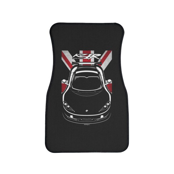 Ascari KZ1R Car Mat - UK Flag Floor Mats Front Carpet Floor Mats by Auto Art Apparel