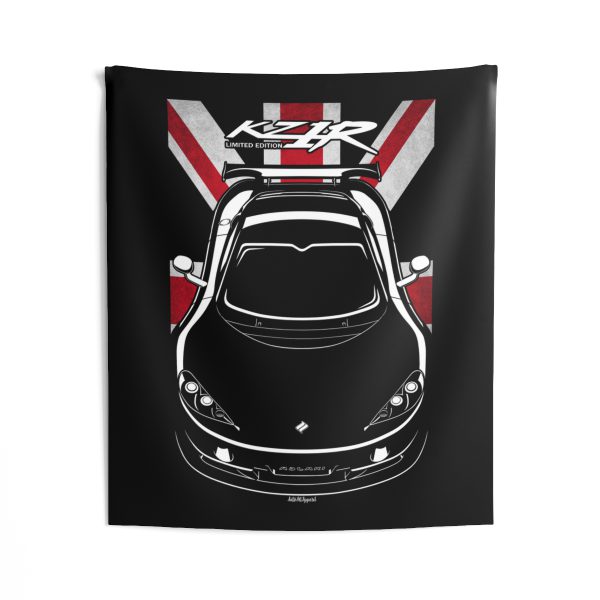 Ascari KZ1R Tapestry - UK Flag Wall Art 50 x 60 inch by Auto Art Apparel