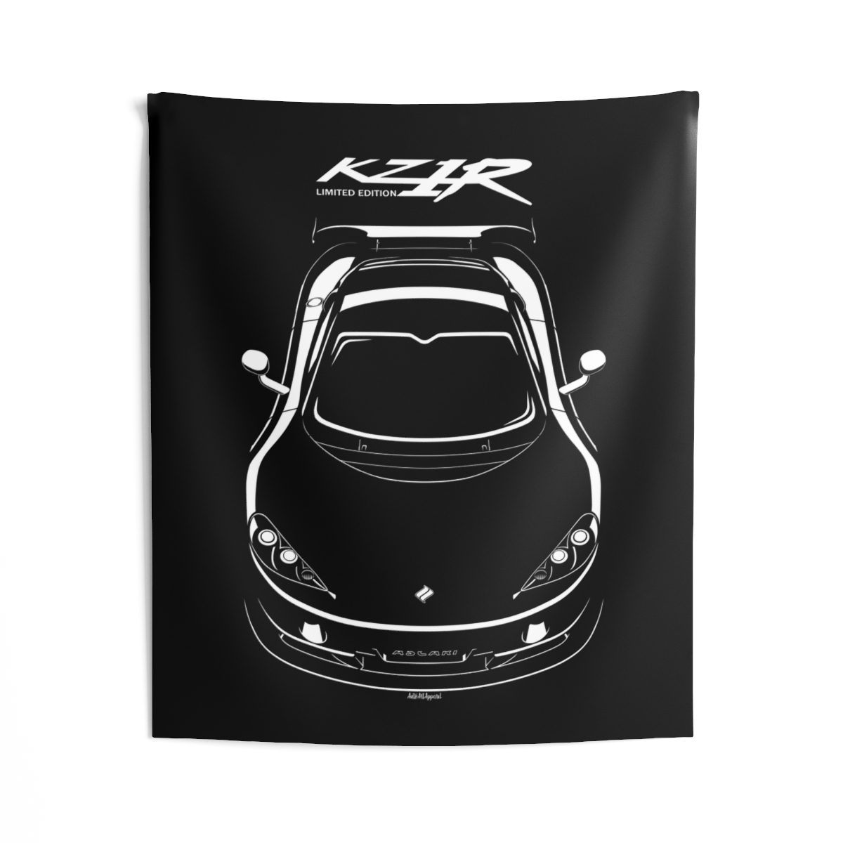 Ascari KZ1R Tapestry 50 x 60 inch by Auto Art Apparel