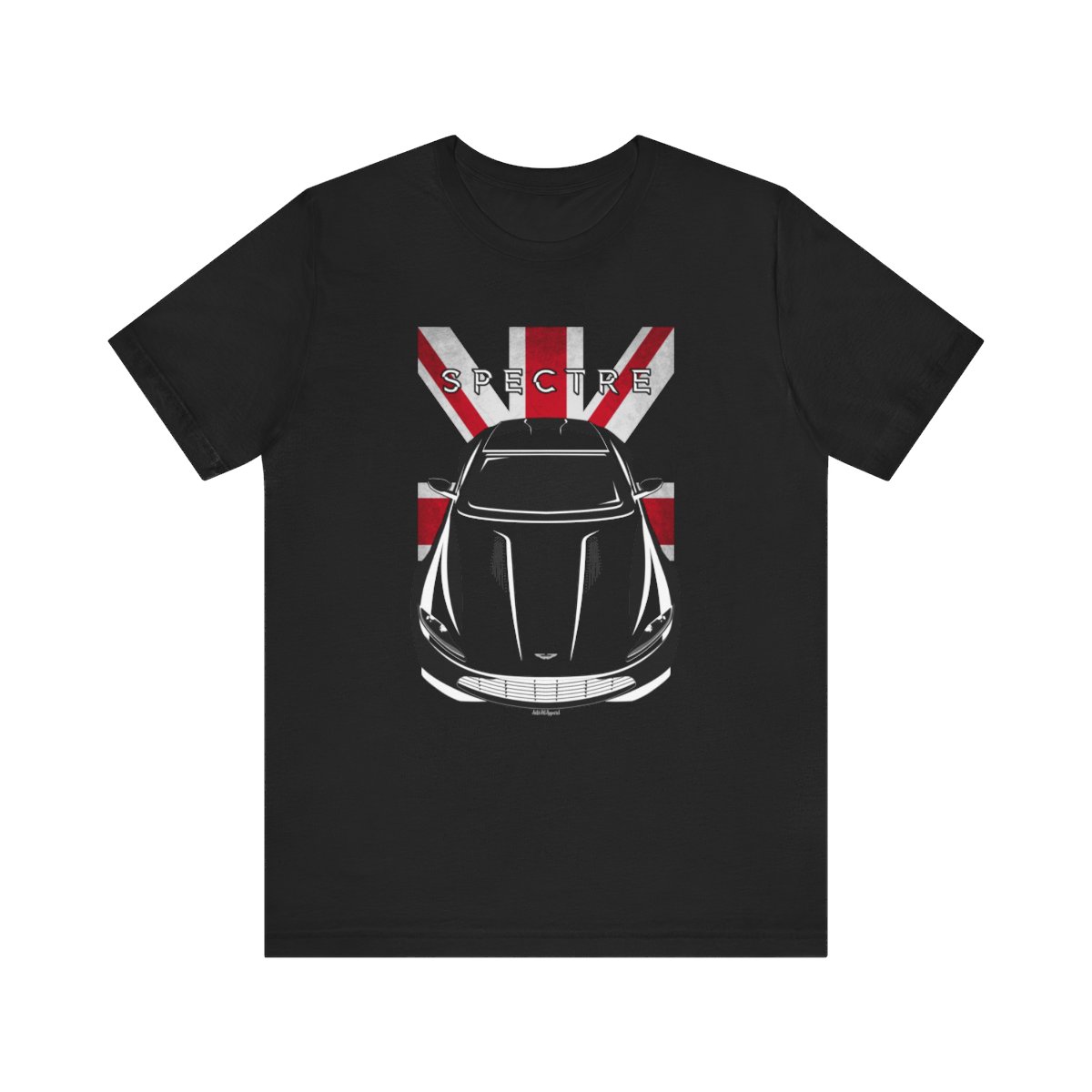 Aston Martin DB10 T-shirt - UK Flag Shirt by Auto Art Apparel