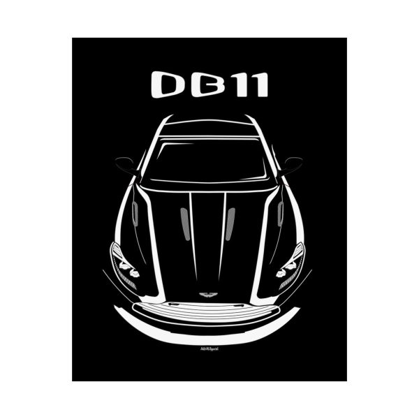 Aston Martin DB11 Poster 16 x 20 inch by Auto Art Apparel