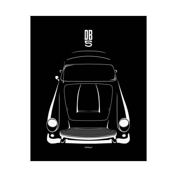 Aston Martin DB5 Poster 16 x 20 inch by Auto Art Apparel