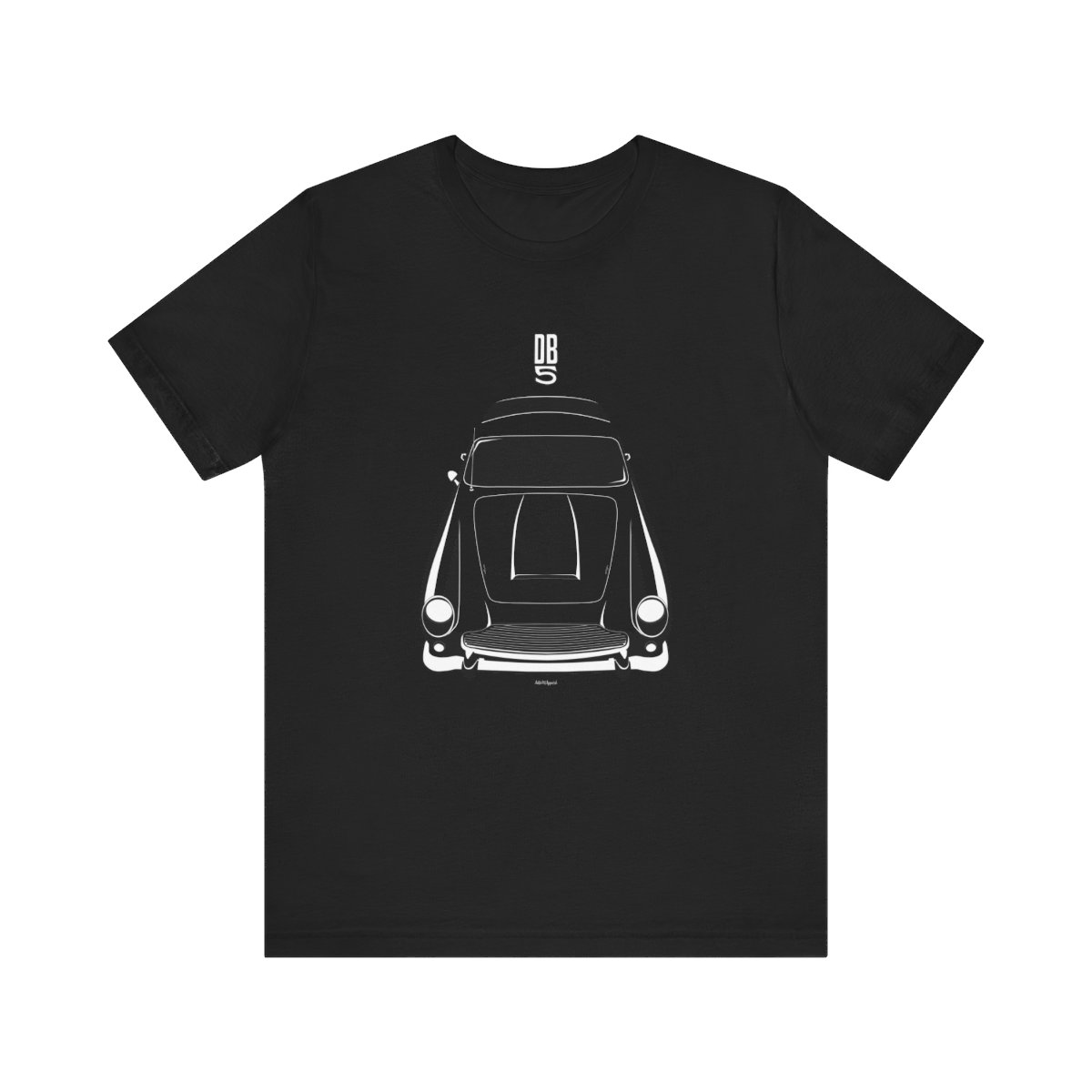 Aston Martin DB5 T-shirt Black by Auto Art Apparel