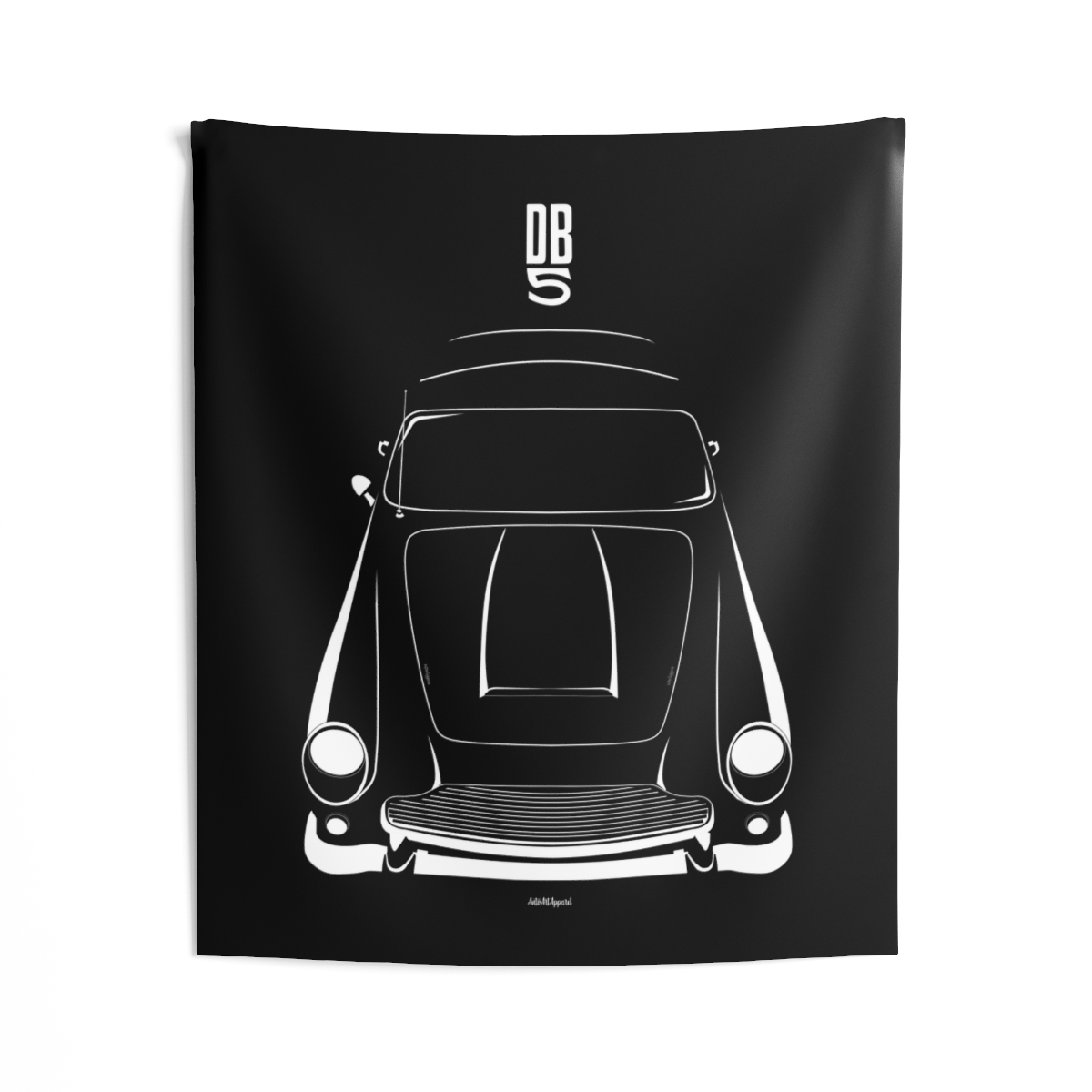 Aston Martin DB5 Tapestry 50 x 60 inch by Auto Art Apparel