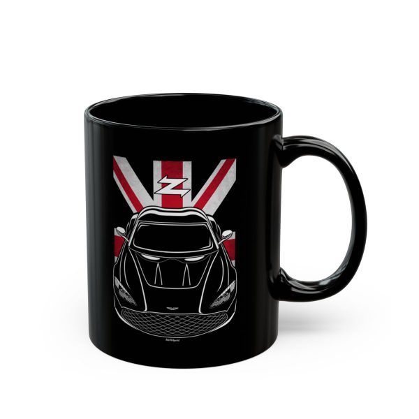 Aston Martin DBS GT Zagato Mug - UK Flag Coffee Mug 11 oz by Auto Art Apparel