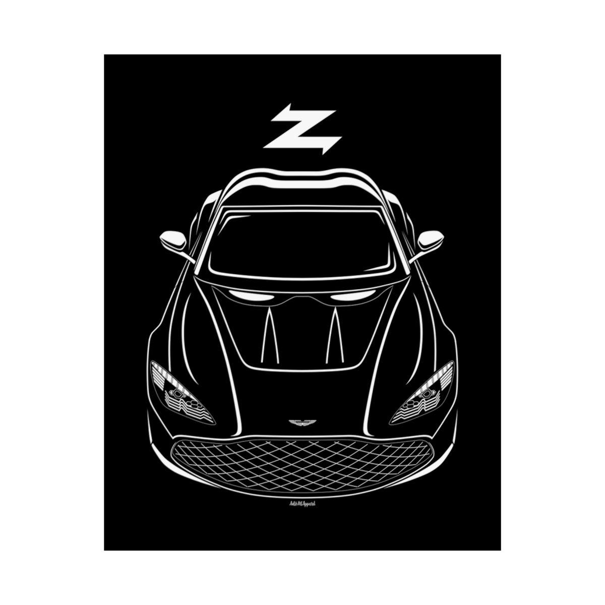 Aston Martin DBS GT Zagato Poster 16 x 20 inch by Auto Art Apparel